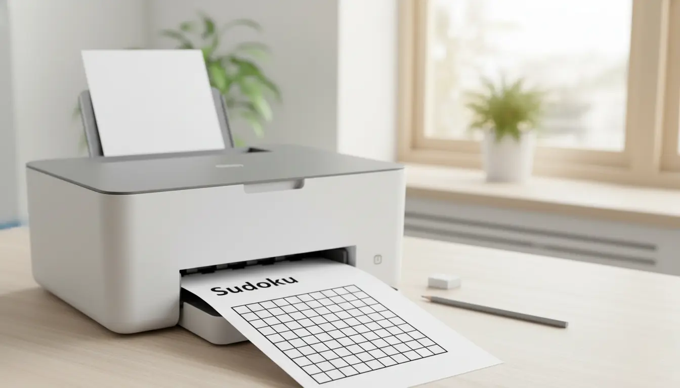 sudoku large print printable